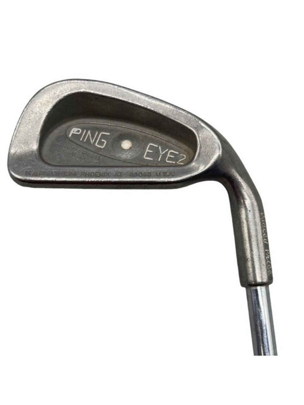Ping white dot eye 4 iron golf club right handed 85068 USA 39" READ